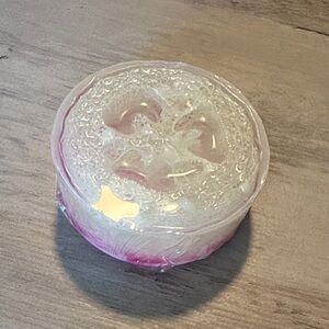 Eslira Natura Crystal Clear and Pink Loofah Soap